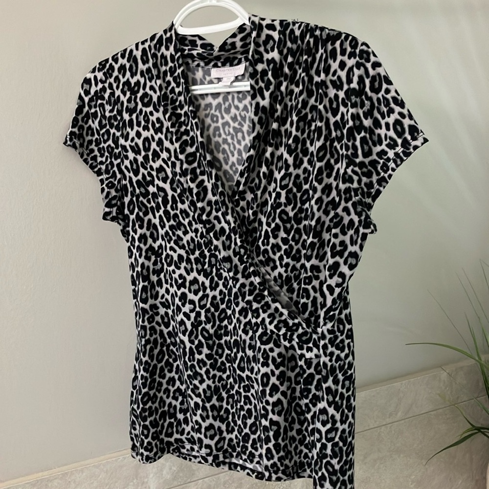COPY - Charter Club Animal Print Top
